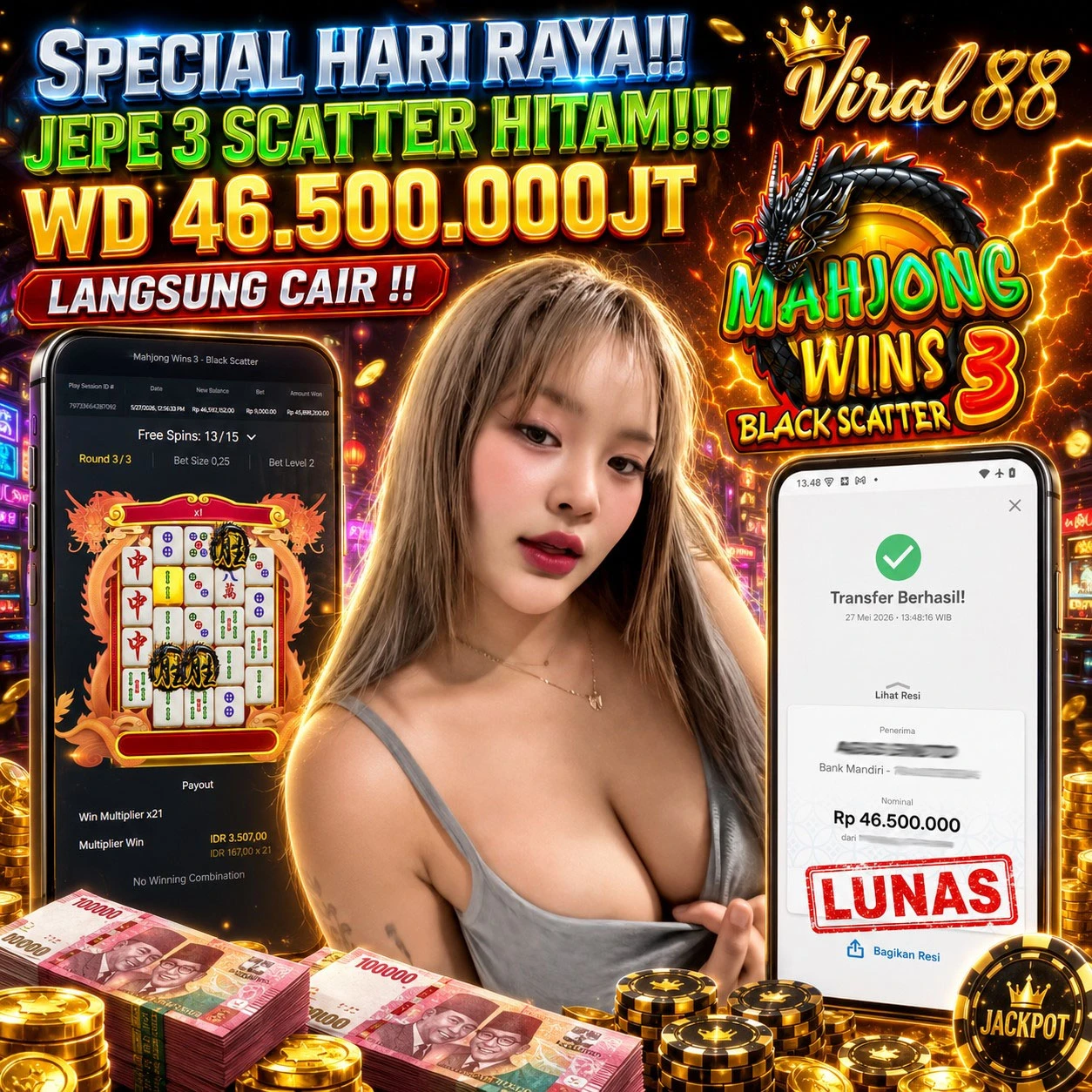 KEMENANGAN BERAPAPUN DIBAYAR LUNAS ✅